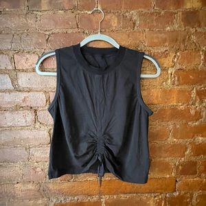 Black Lululemon tank